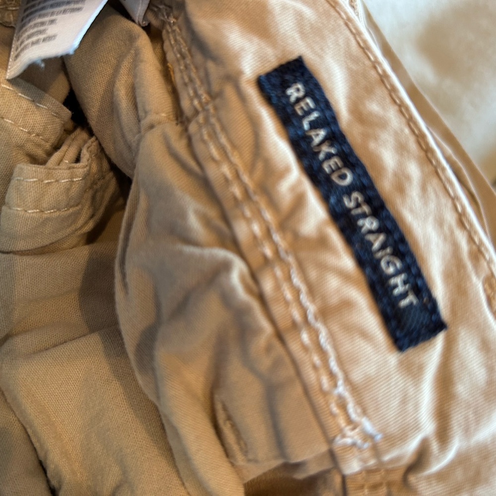 American Eagle Pants, Relaxed Straight Fit Next Level Flex 5-Pocket Tan, 32 X 32 - Picture 5 of 12